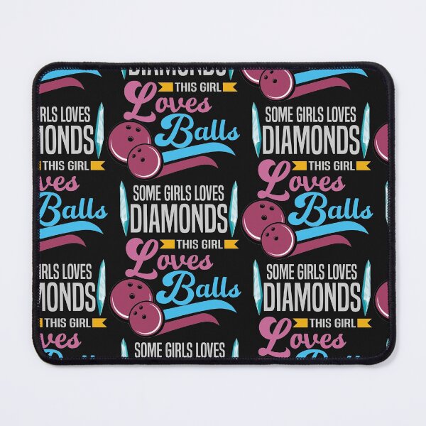 Item preview, Funny Valentine’s Quote Some girls love diamonds this girl loves balls Valentine’s Day teacher designed and sold by Theparticular.
