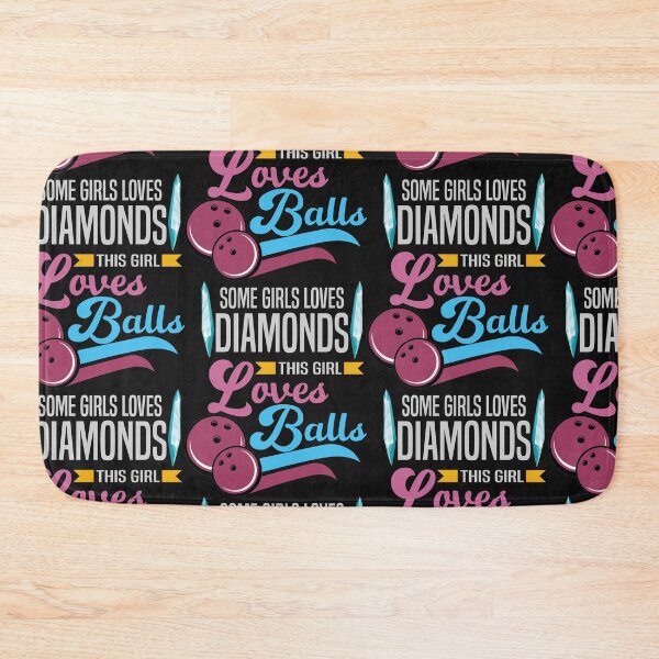Item preview, Funny Valentine’s Quote Some girls love diamonds this girl loves balls Valentine’s Day teacher designed and sold by Theparticular.