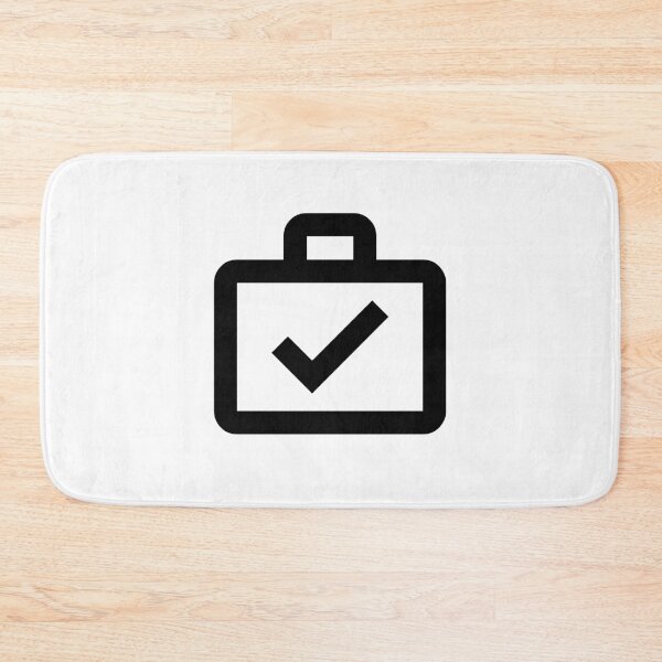 Item preview, MDI briefcase-check-outline designed and sold by GnarlyFurtardo.