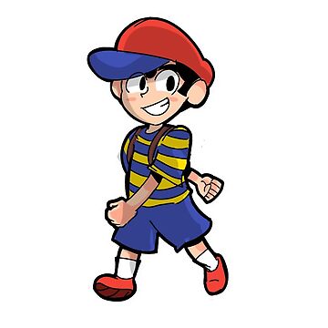 Earthbound -Ness the chosen boy! (mother 2) sticker Sticker for Sale by  HTONY