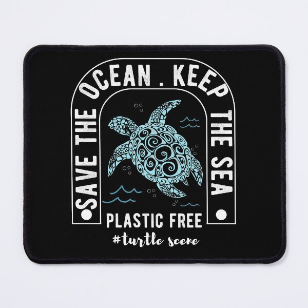 Item preview, save the ocean keep the sea plastic free, World Turtle Day designed and sold by hattem.