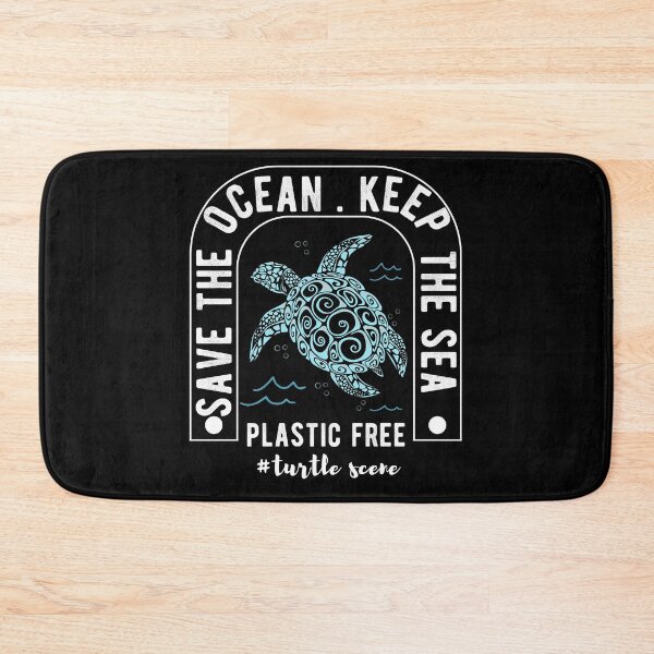 Item preview, save the ocean keep the sea plastic free, World Turtle Day designed and sold by hattem.