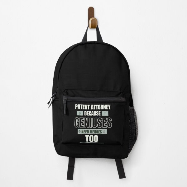 Item preview, PATENT ATTORNEY BECAUSE GENIUSES NEED HEROES TOO - FUNNY GIFT designed and sold by madani rafik.