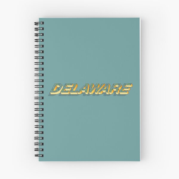 Item preview, Delaware state 3D text design  designed and sold by HBWOLFARTS.