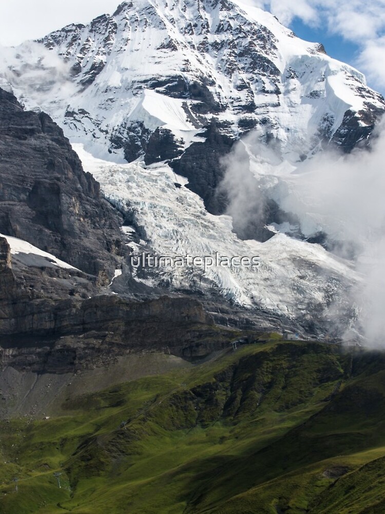 "The Monk Swiss Bernese Alps Grindelwald Switzerland" iPhone Case for Sale by
