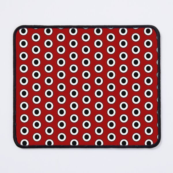 Item preview, Grovey red and black Circle print designed and sold by DemonicGloom.
