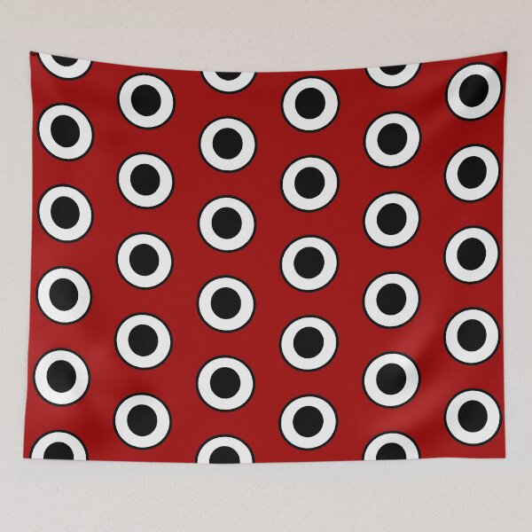 Item preview, Grovey red and black Circle print designed and sold by DemonicGloom.