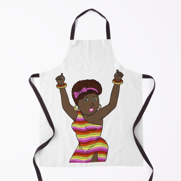 Item preview, African American black woman disco funky dancing. designed and sold by Nalidsa Sukprasert.