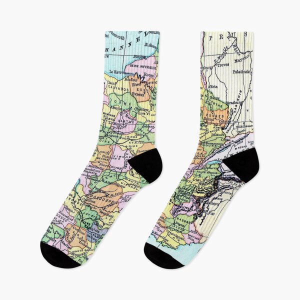 Item preview, Vintage map of France designed and sold by Slh69.
