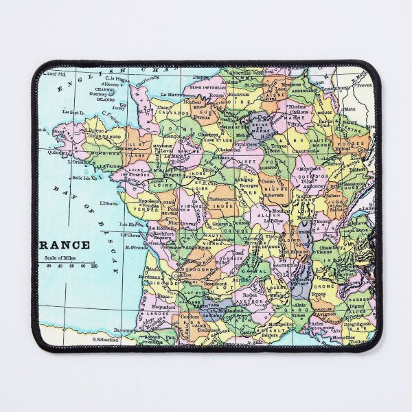 Item preview, Vintage map of France designed and sold by Slh69.
