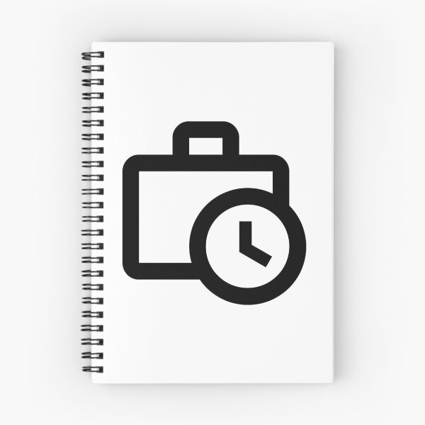 Item preview, MDI briefcase-clock-outline designed and sold by GnarlyFurtardo.