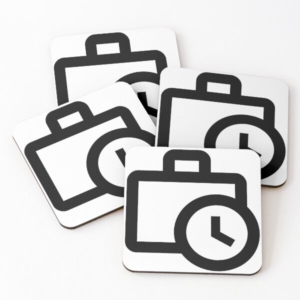 Item preview, MDI briefcase-clock-outline designed and sold by GnarlyFurtardo.