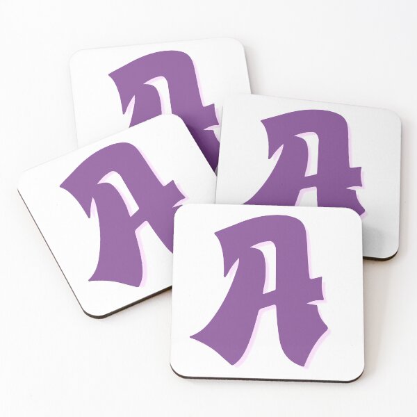 Item preview, Purple Graffiti Letter A designed and sold by LetterMom.