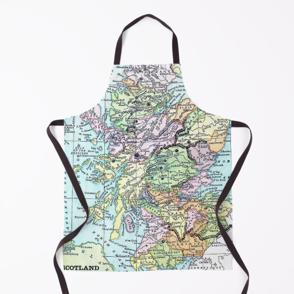 Item preview, Vintage map of Scotland designed and sold by Slh69.