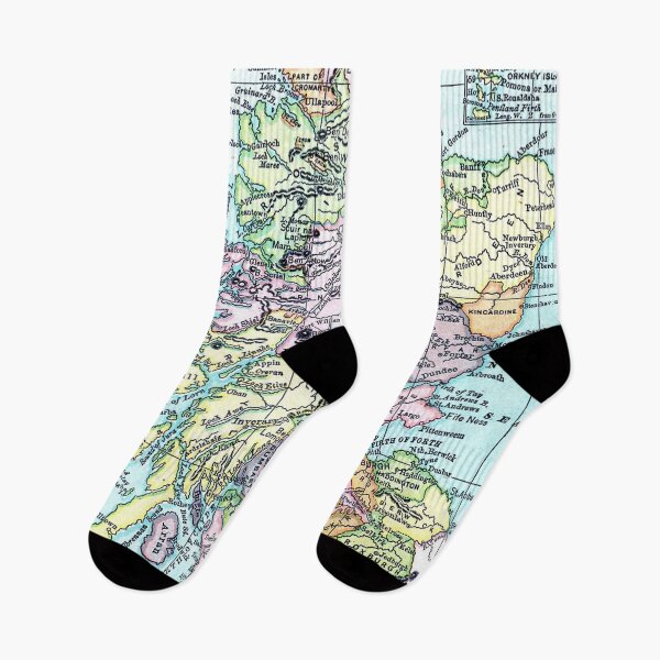 Item preview, Vintage map of Scotland designed and sold by Slh69.