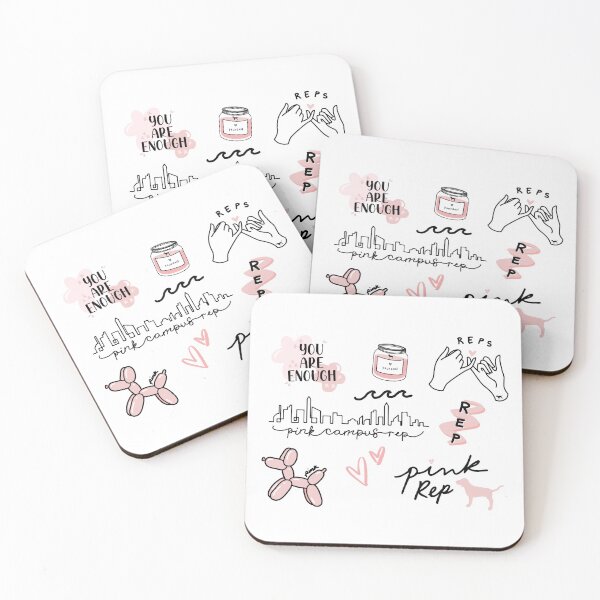 Item preview, PINK Campus Rep Essentials designed and sold by Custom Canvas Buff.