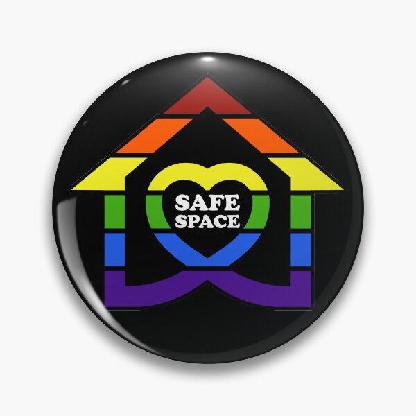 Item preview, Sign LGBT Flag Colors Safe Space Equality designed and sold by aronia.