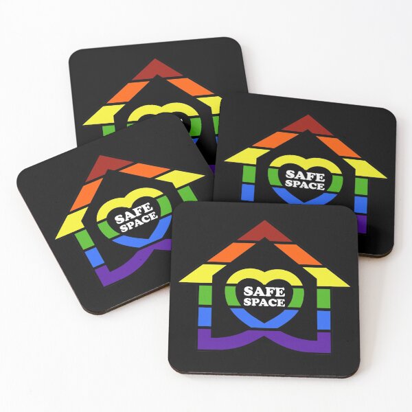 Item preview, Sign LGBT Flag Colors Safe Space Equality designed and sold by aronia.