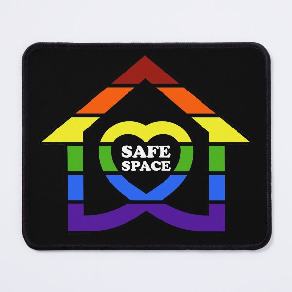 Item preview, Sign LGBT Flag Colors Safe Space Equality designed and sold by aronia.