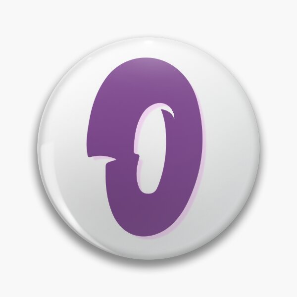 Item preview, Purple Graffiti Letter O designed and sold by LetterMom.