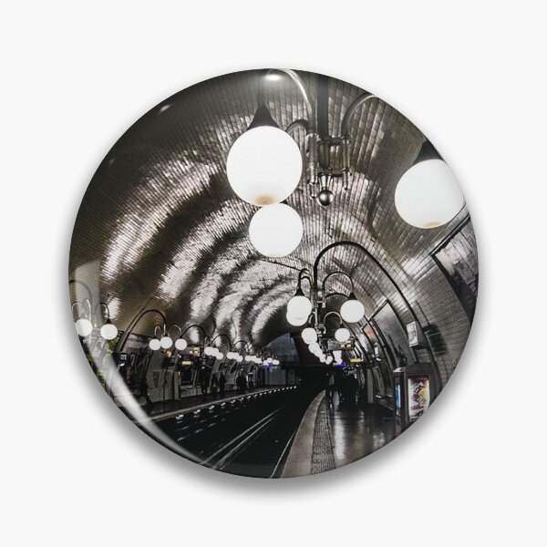 Item preview, Paris Metro Station, Cite Station, Subway, Paris Subway Station, Underground, Mass Transit designed and sold by Nostrathomas66.
