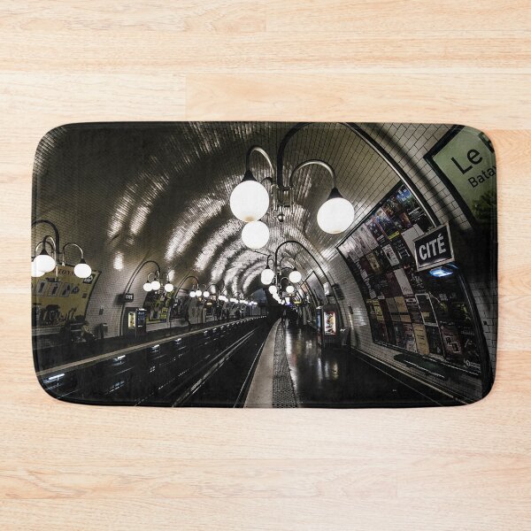Item preview, Paris Metro Station, Cite Station, Subway, Paris Subway Station, Underground, Mass Transit designed and sold by Nostrathomas66.