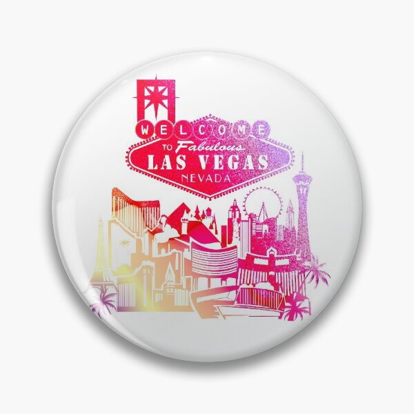 Item preview, Welcome to Las Vegas Colorful Sign designed and sold by Elenia Design.