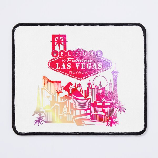 Item preview, Welcome to Las Vegas Colorful Sign designed and sold by Elenia Design.