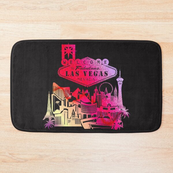 Item preview, Welcome to Las Vegas Colorful Sign designed and sold by Elenia Design.