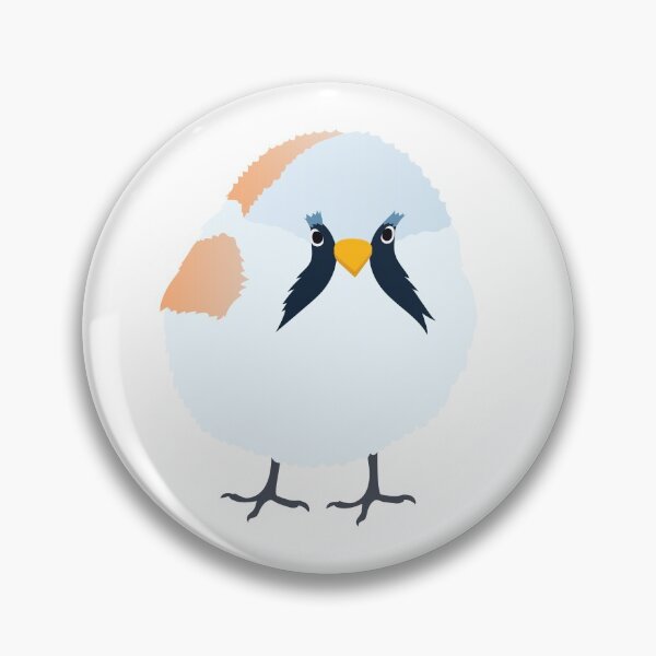Item preview, Bearded reedling on White designed and sold by Digitaldingo.
