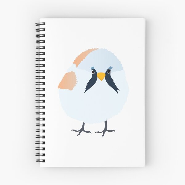Item preview, Bearded reedling on White designed and sold by Digitaldingo.