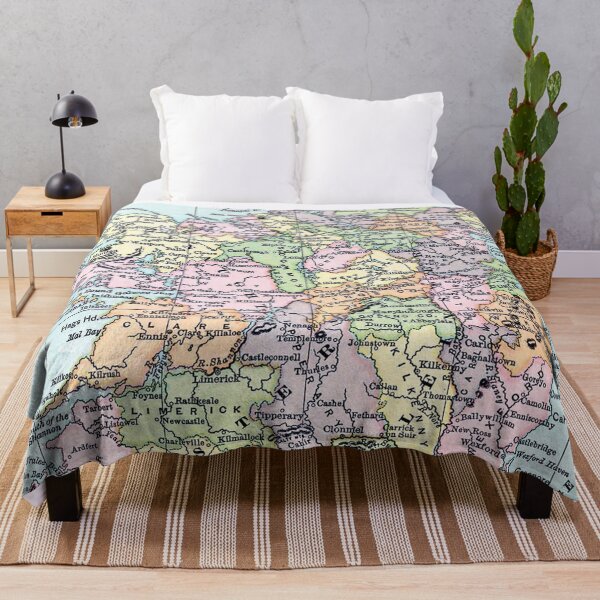 Item preview, Vintage map of Ireland designed and sold by Slh69.