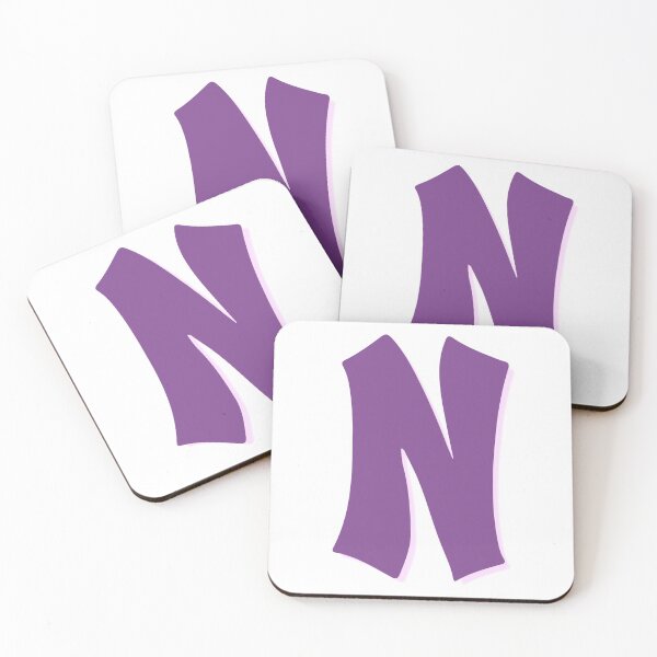 Item preview, Purple Graffiti Letter N designed and sold by LetterMom.