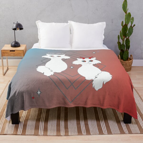 Item preview, Angel and Devil Cats designed and sold by 7SistersGraphX.