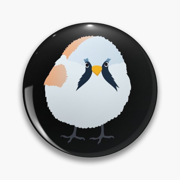 Item preview, Bearded Reedling on Black designed and sold by Digitaldingo.