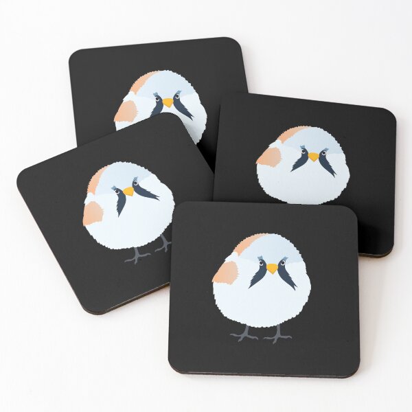 Item preview, Bearded Reedling on Black designed and sold by Digitaldingo.