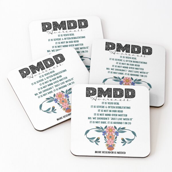 Item preview, PMDD Awareness, more research needed, 1 in 20, it is very real and often debilitating. designed and sold by Orianah.