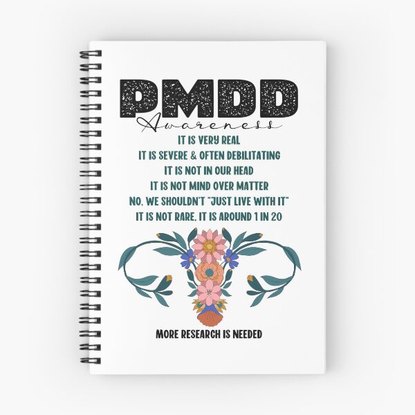 Item preview, PMDD Awareness, more research needed, 1 in 20, it is very real and often debilitating. designed and sold by Orianah.
