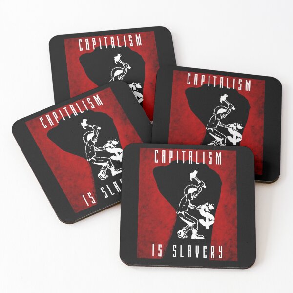 Item preview, Capitalism Is Slavery designed and sold by NewHumansDesign.