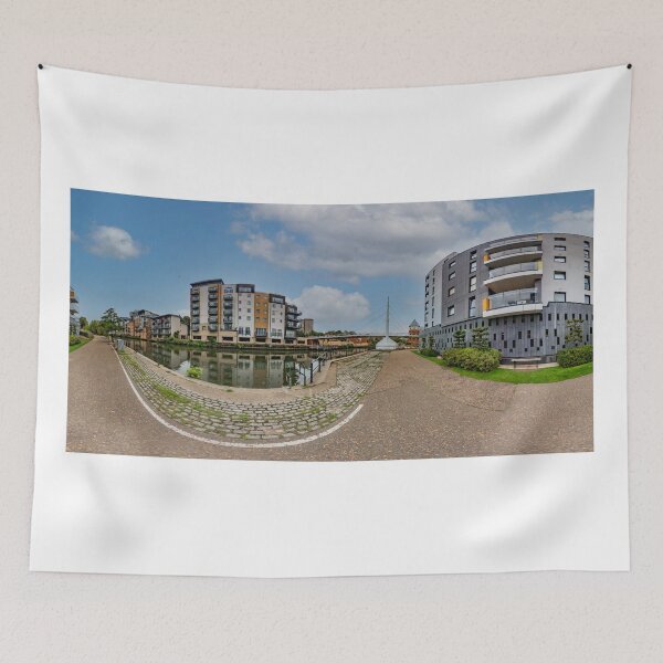 Item preview, 360 panorama captured along the bank of the River Wensum, Norwich designed and sold by yackers1.