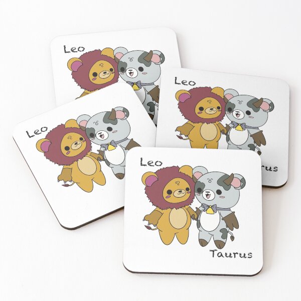 Item preview, Leo and Taurus bears designed and sold by Skyebeari.