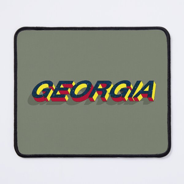 Item preview, Georgia state 3D text design  designed and sold by HBWOLFARTS.