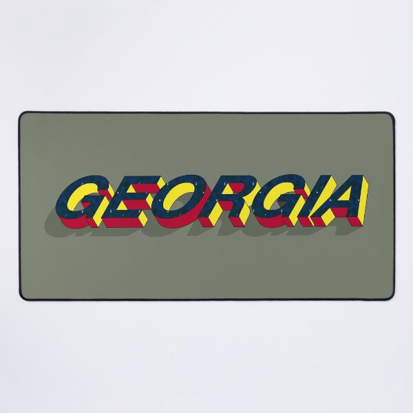Item preview, Georgia state 3D text design  designed and sold by HBWOLFARTS.
