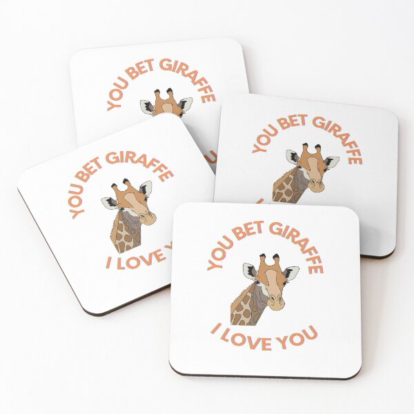 Item preview, Giraffe Love Valentine designed and sold by speakupandshine.
