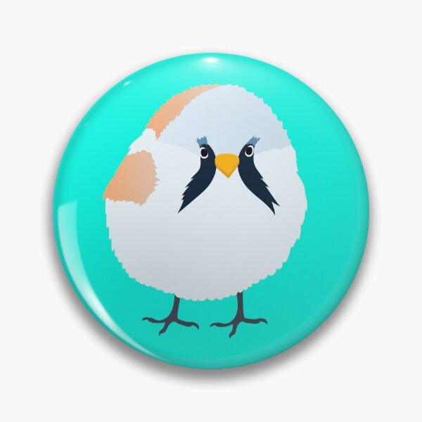 Item preview, Bearded Reedling on Aqua designed and sold by Digitaldingo.