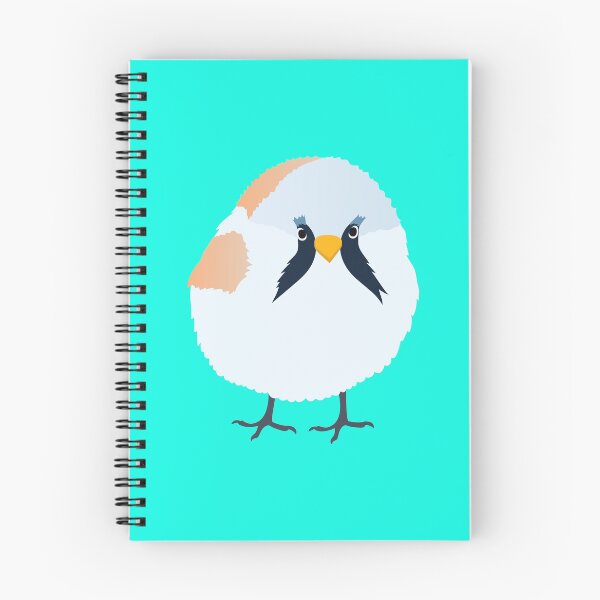 Item preview, Bearded Reedling on Aqua designed and sold by Digitaldingo.