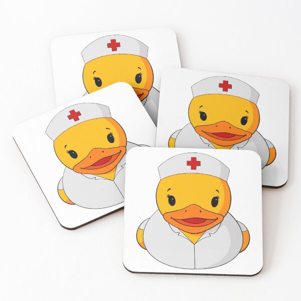 Item preview, Nurse Rubber Duck designed and sold by Alisha Ober Designs.