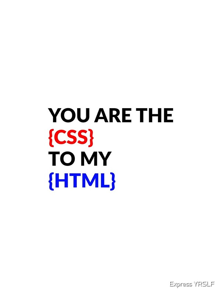 Thumbnail 4 of 4, iPhone Case, You Are The CSS To My HTML designed and sold by RolikaPod.