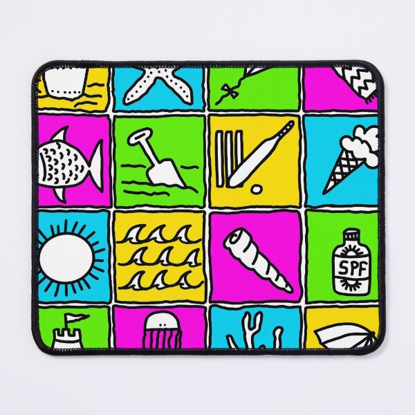 Item preview, Summer time at the beach in neon colours designed and sold by FrancesPoff.