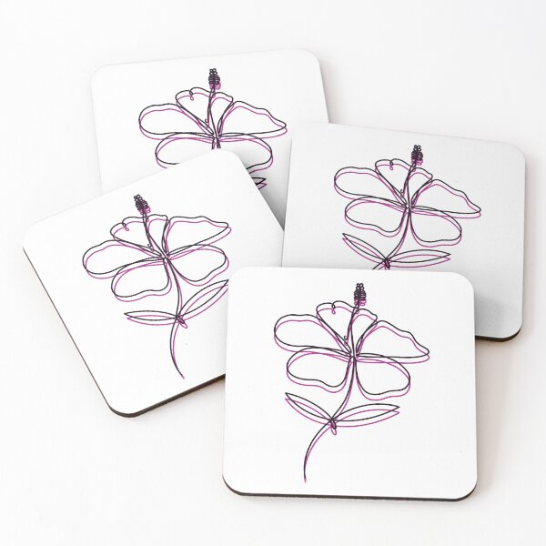 Item preview, Minimal flower designed and sold by apis-florea.